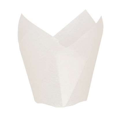 Tulip White Silicone Baking Cup