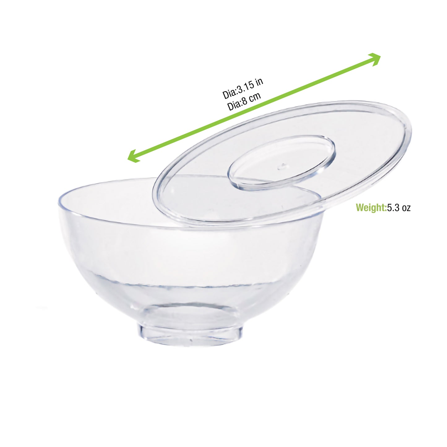 Clear PET Lid for 209MBMILOU90