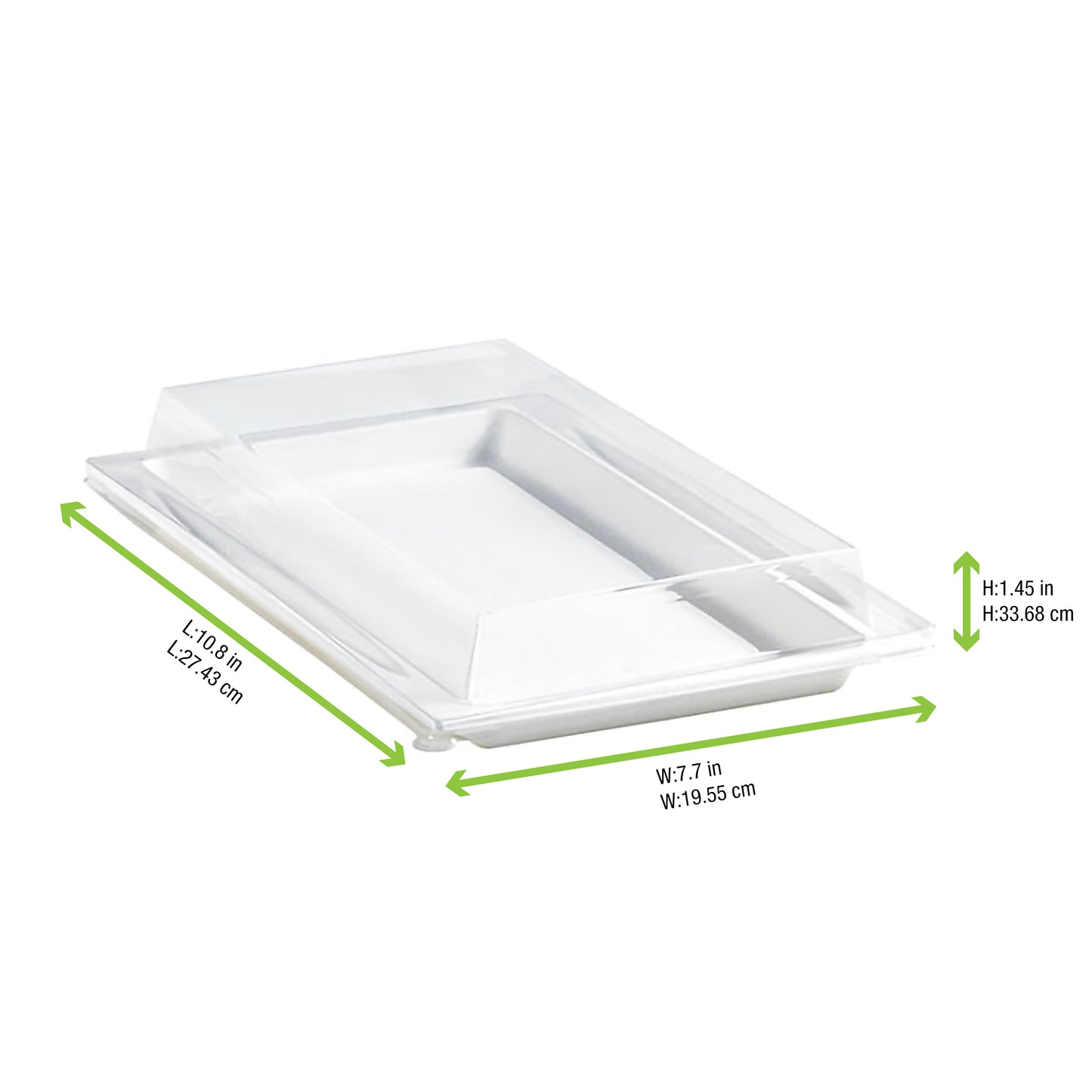 Clear PET Lid For 210APUTRP12