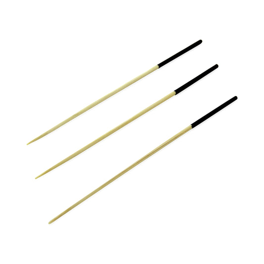 Black End Bamboo Picks