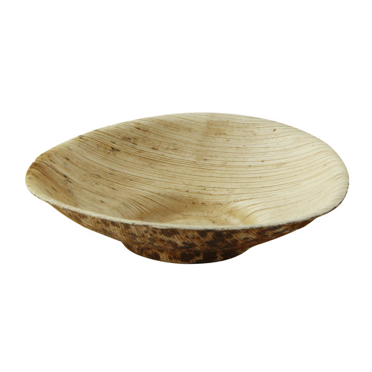 Mini Bamboo Leaf Round Dish