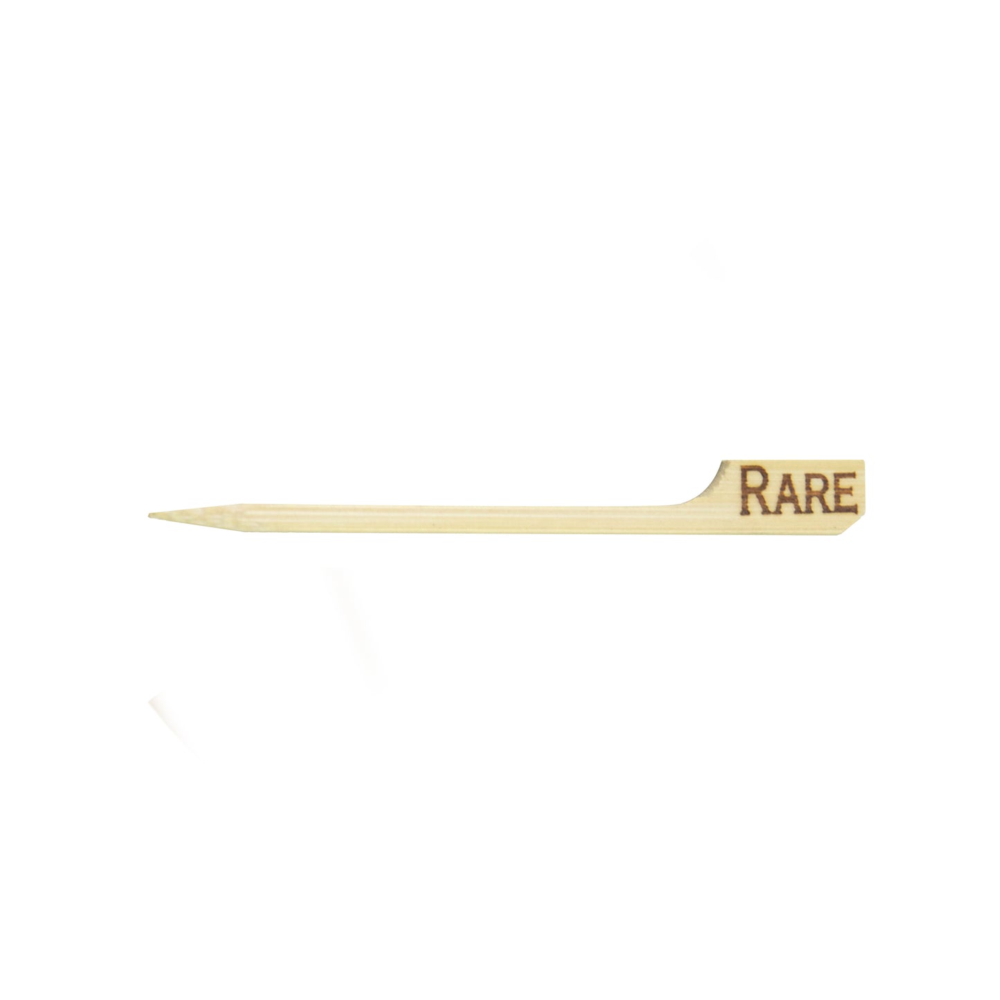 Steak Markers Cooked Labels Rare