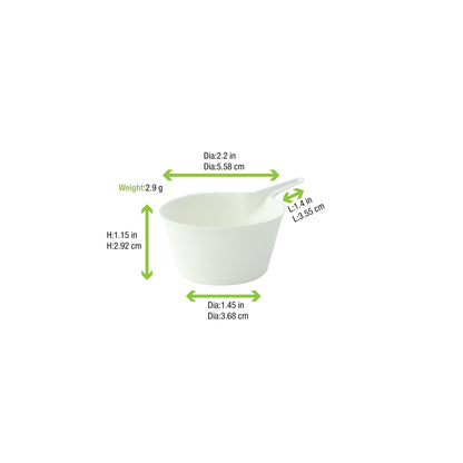 Bio n Chic Deep Pan White Sugarcane Dish