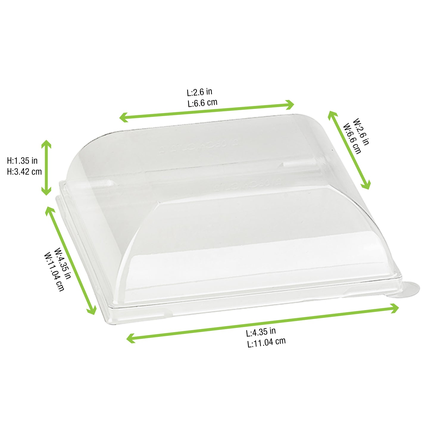 Clear PET Lid for 210BCHIC1111