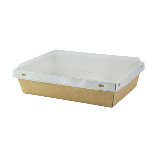 Laminated Kraft Box with Clear PET Lid
