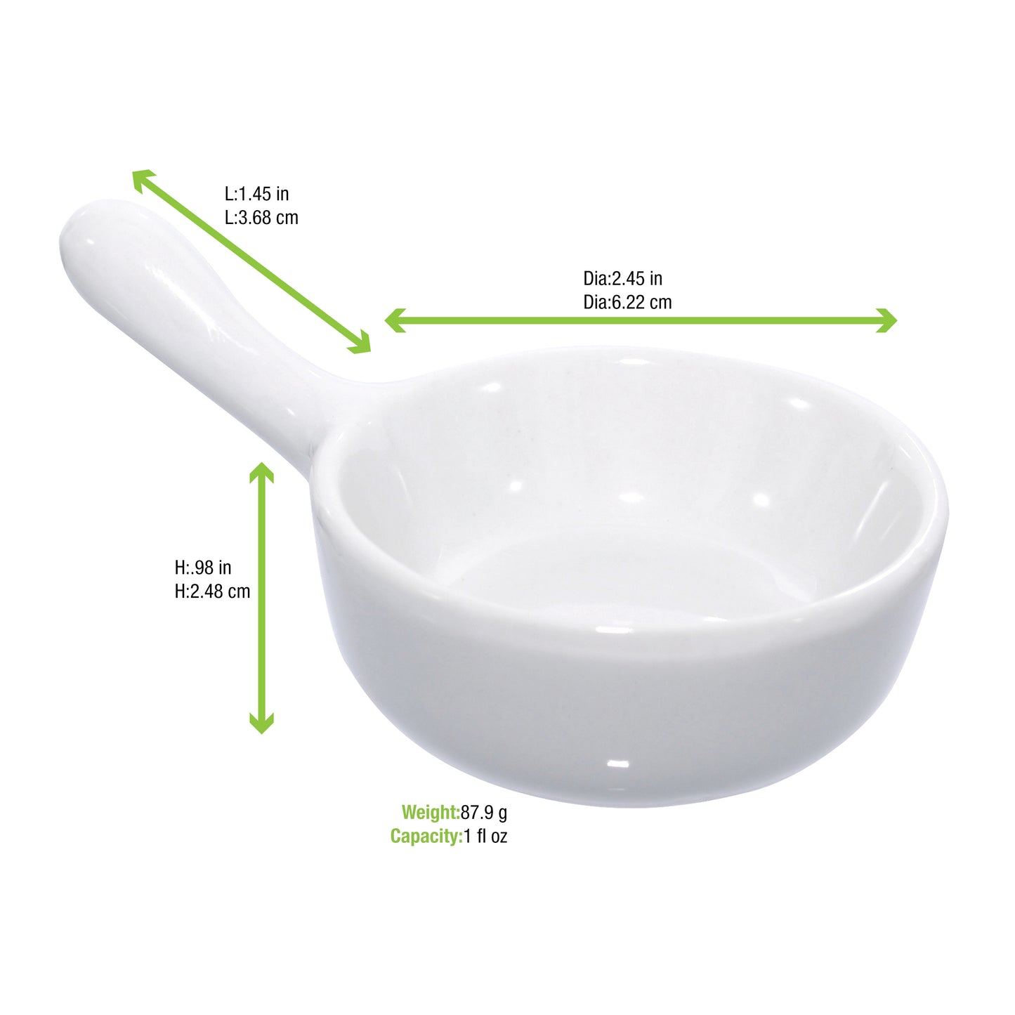 Mini Porcelain Saucepan