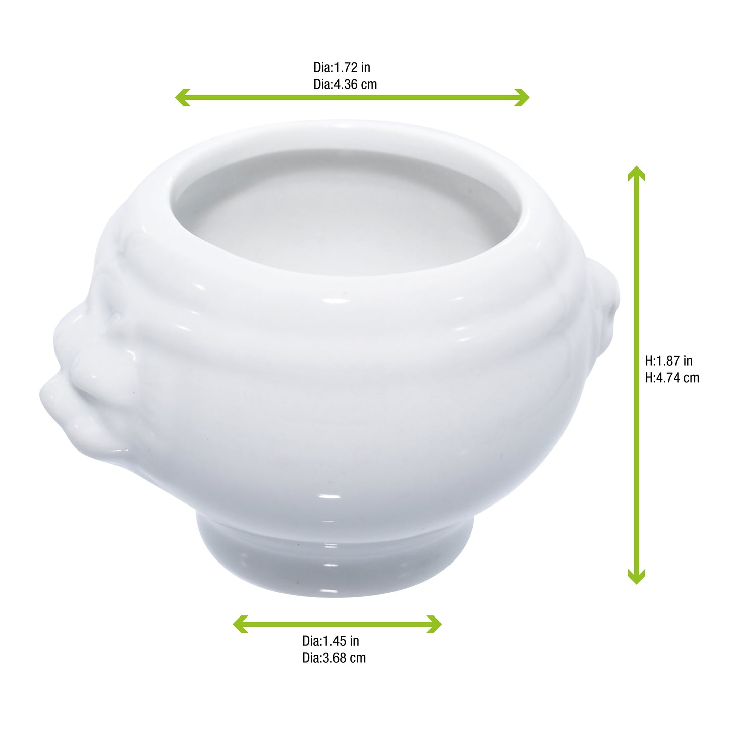 Mini Porcelain Soup Tureen