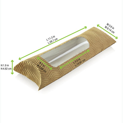 Rectangular Large Pillow Pack With Window