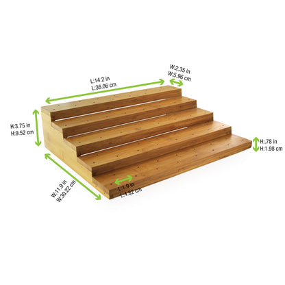 Bamboo Pick Holder for 75 Picks