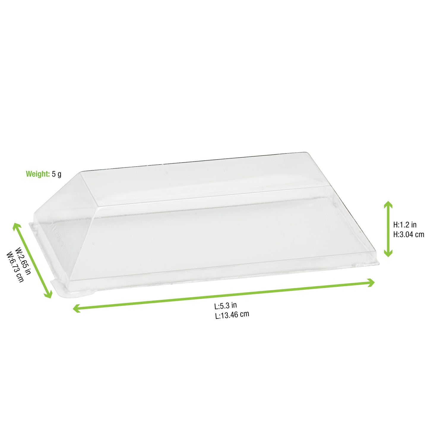 Clear PET Lid for 210SAMBQ65