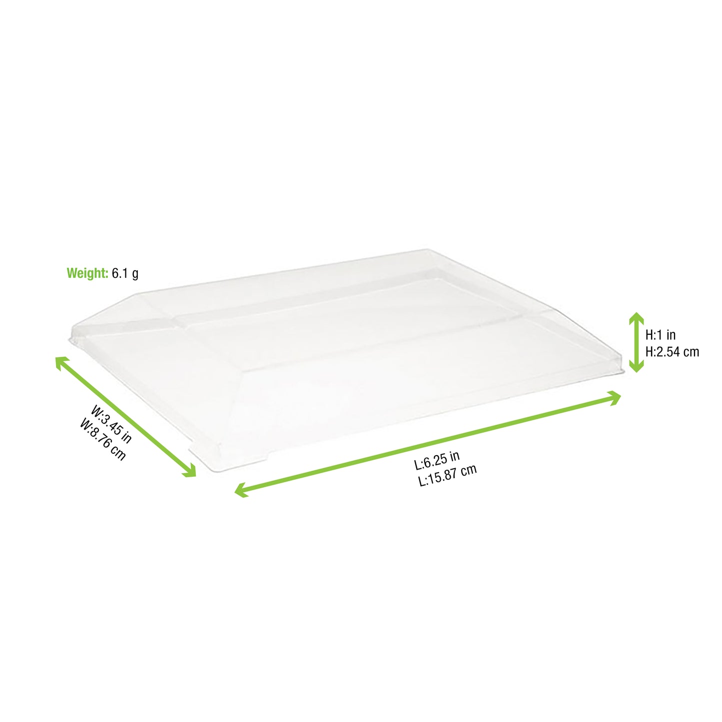 Clear PET Lid for 210SAMBQ85