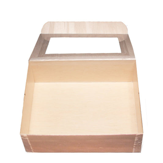 Collapsible Box w/ Attached Window Lid